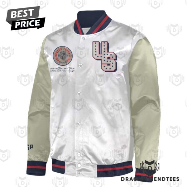 Christian Pulisic USA Soccer Team Baseball Jacket