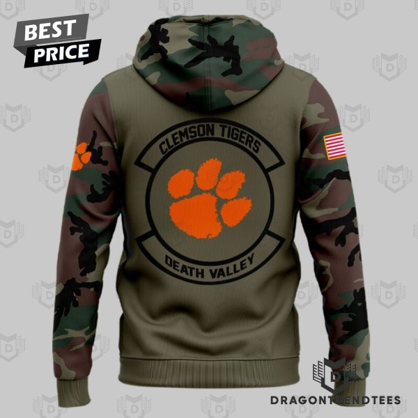 Clemson Tigers Football Death Valley Military Appreciation Hoodie