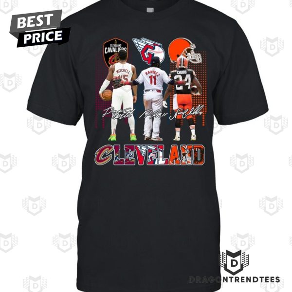 Cleveland Cavaliers – Cleveland Browns – Cleveland Guardians Signature Unisex T-Shirt