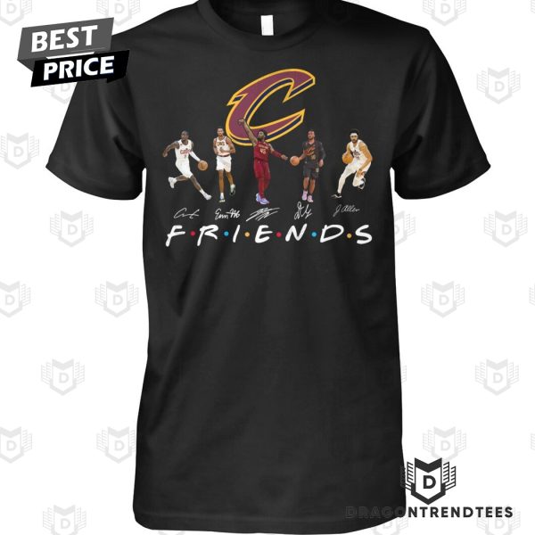 Cleveland Cavaliers Friends Signature Unisex T-Shirt