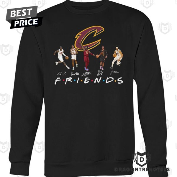 Cleveland Cavaliers Friends Signature Unisex T-Shirt