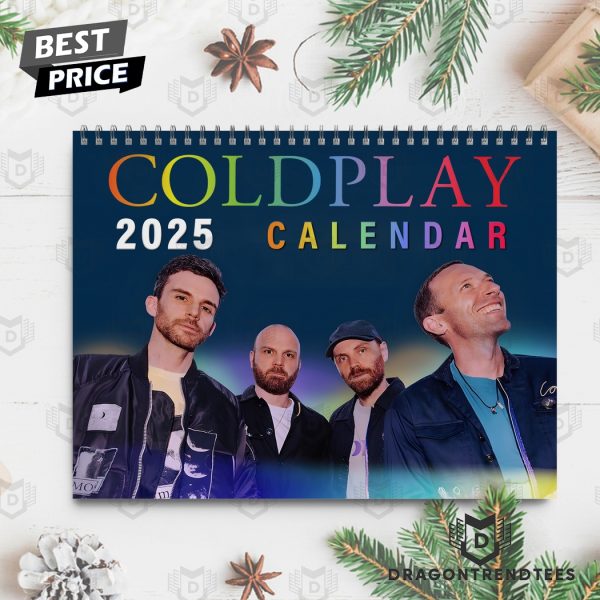 Coldplay Happy 2025 Calendar