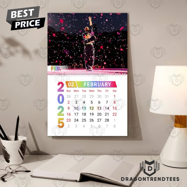 Coldplay Happy 2025 Calendar