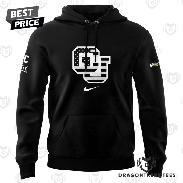 Colorado Buffaloes Football Logo Hoodie – Black