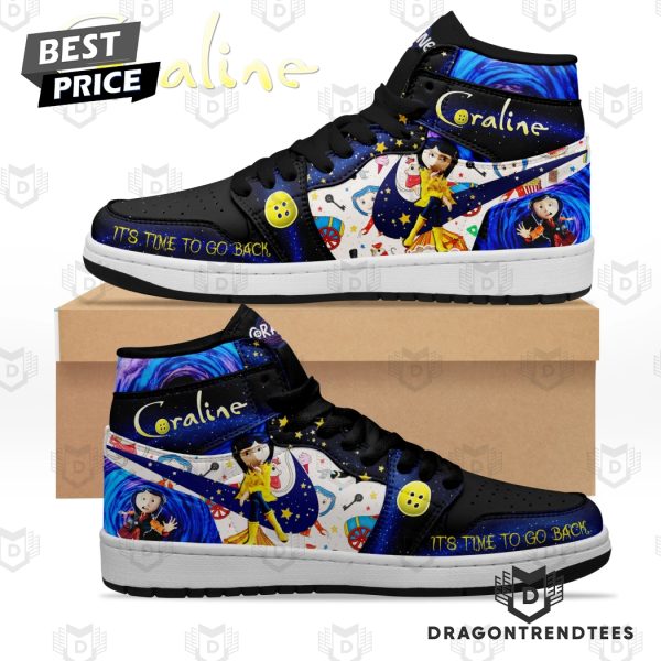 Coraline Its Time To Go Back Air Jordan 1 High Top