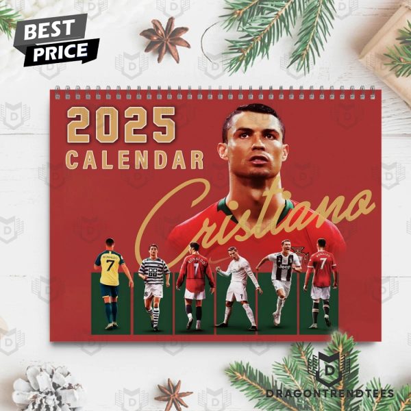 Cristiano Ronaldo Legend 2025 Calendar