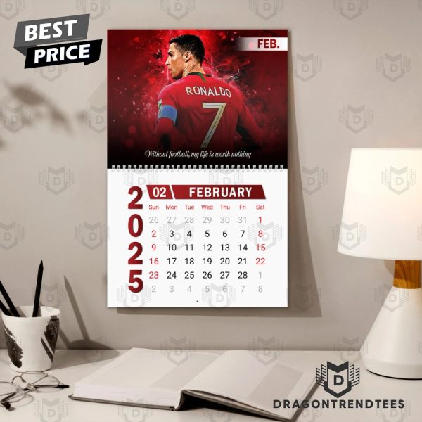 Cristiano Ronaldo Legend 2025 Calendar