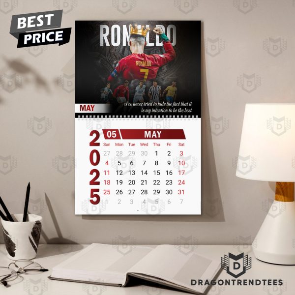 Cristiano Ronaldo Legend 2025 Calendar