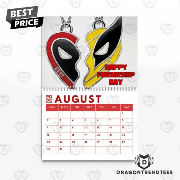 Deadpool & Wolverine 2025 Calendar