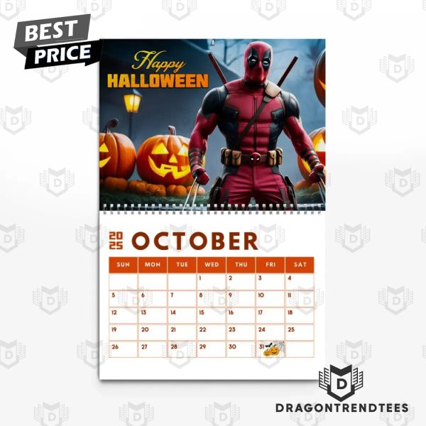 Deadpool & Wolverine 2025 Calendar