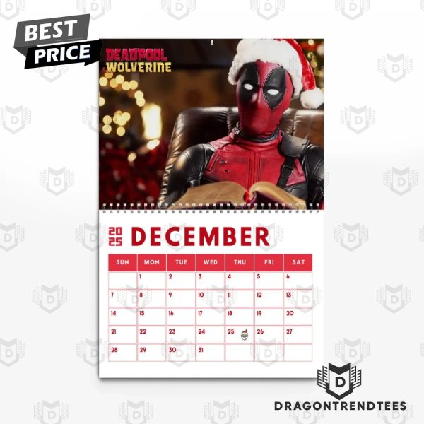 Deadpool & Wolverine 2025 Calendar