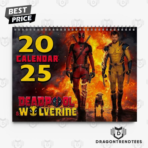 Deadpool & Wolverine 2025 Calendar