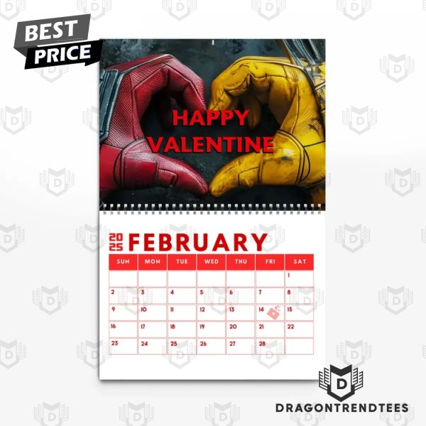 Deadpool & Wolverine 2025 Calendar