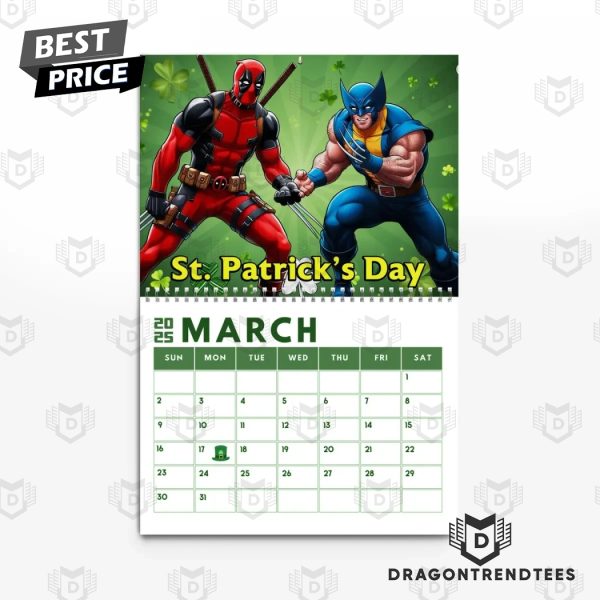 Deadpool & Wolverine 2025 Calendar