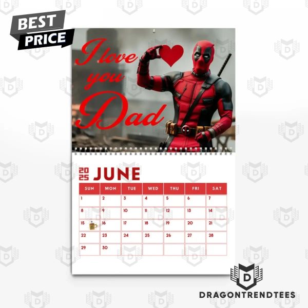 Deadpool & Wolverine 2025 Calendar