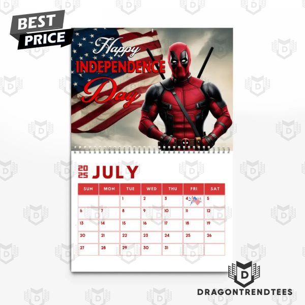 Deadpool & Wolverine 2025 Calendar