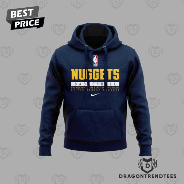 Denver Nuggets Basketball Special Design Blue Hoodie