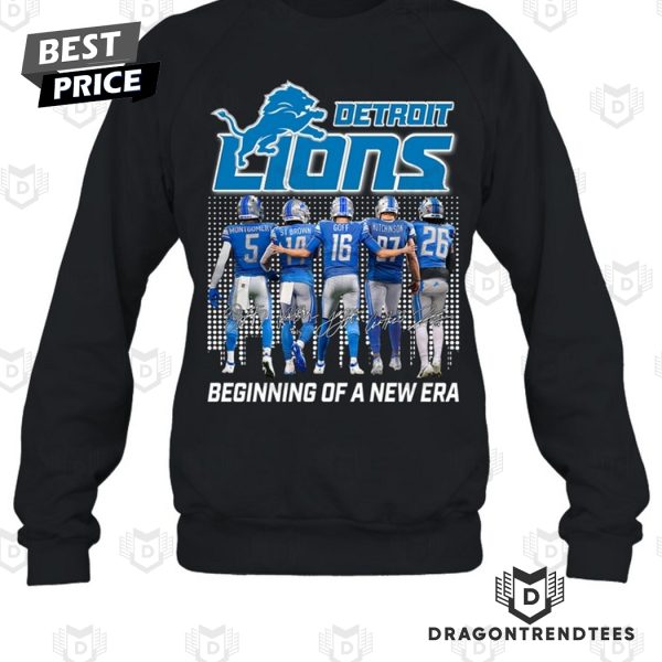 Detroit Lions Beginning Of A New Era Signature Unisex T-Shirt