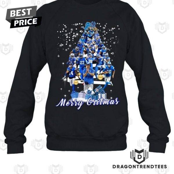 Detroit Lions Merry Gritmas Unisex T-Shirt