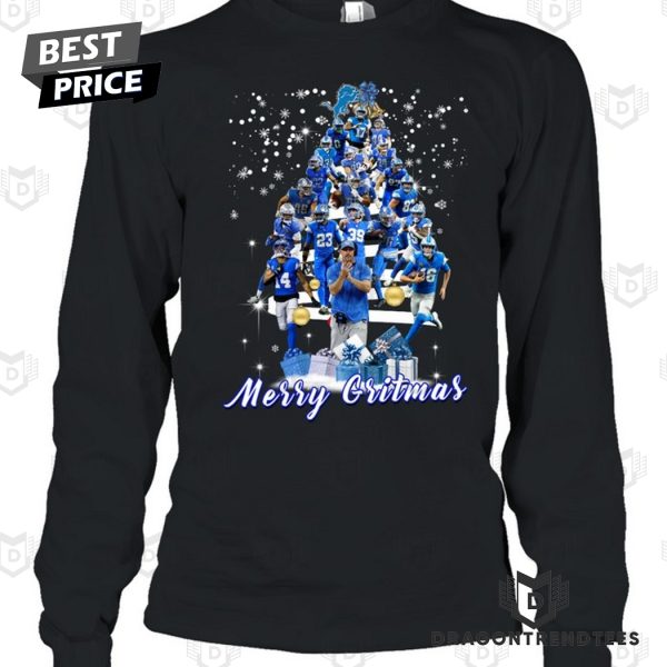 Detroit Lions Merry Gritmas Unisex T-Shirt