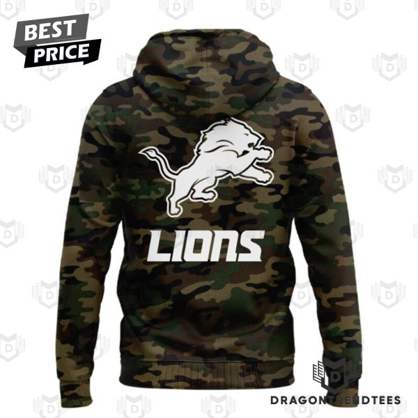 Detroit Lions Salute To Service 2024 Hoodie