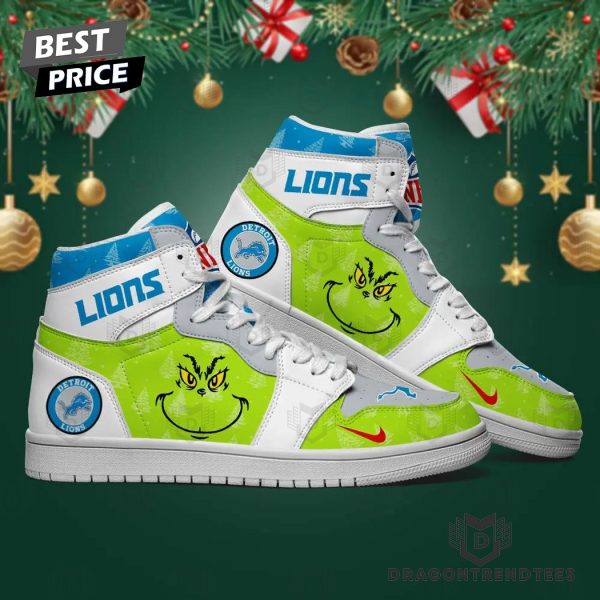 Detroit Lions x The Grinch Air Jordan 1 High Top