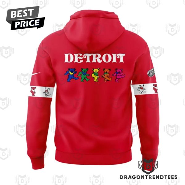 Detroit Red Wings Grateful Dead Night Hoodie