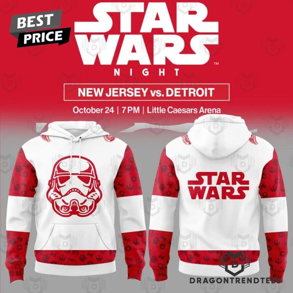 Detroit Red Wings x Star Wars Night Hoodie