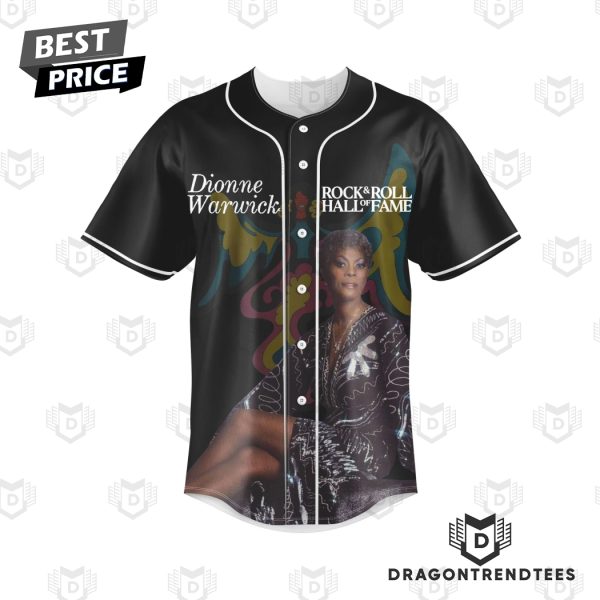 Dionne Warwick Rock & Roll Hall Of Fame Signature Baseball Jersey