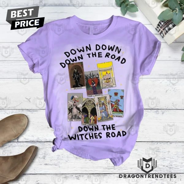 Down Down Down The Road Down The Witches Road – Agatha All Along Pajamas Sets