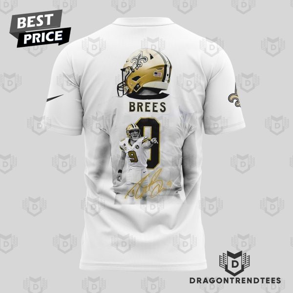 Drew Brees New Orleans Saints Signature 3D T-Shirt