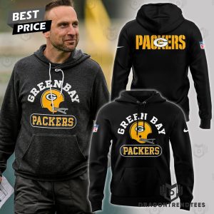 2025 Green Bay Packers Logo Hoodie – Black