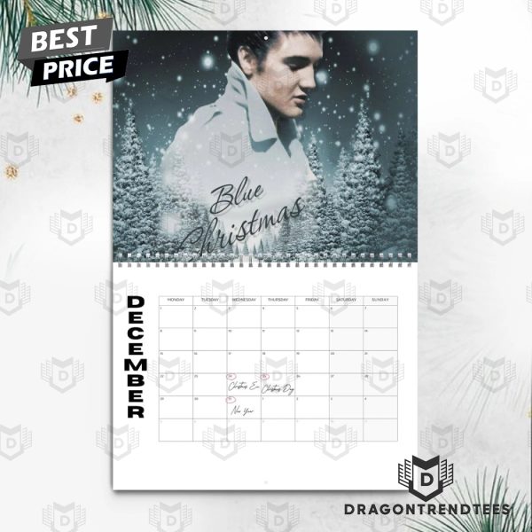 Elvis Presley The Legend 2025 Calendar