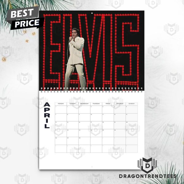 Elvis Presley The Legend 2025 Calendar