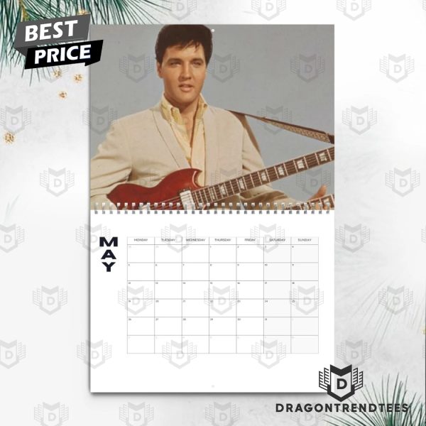 Elvis Presley The Legend 2025 Calendar