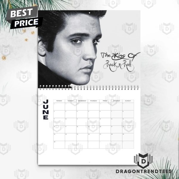 Elvis Presley The Legend 2025 Calendar