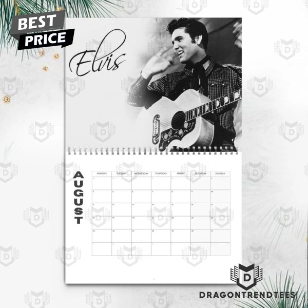 Elvis Presley The Legend 2025 Calendar