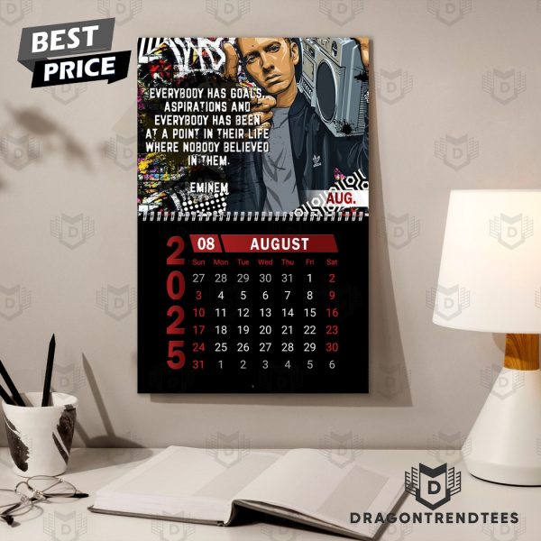 Eminem The Death Of Slim Shady 2025 Calendar