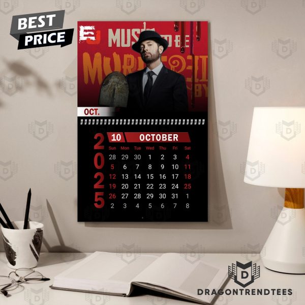 Eminem The Death Of Slim Shady 2025 Calendar