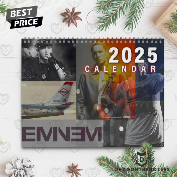 Eminem The Death Of Slim Shady 2025 Calendar