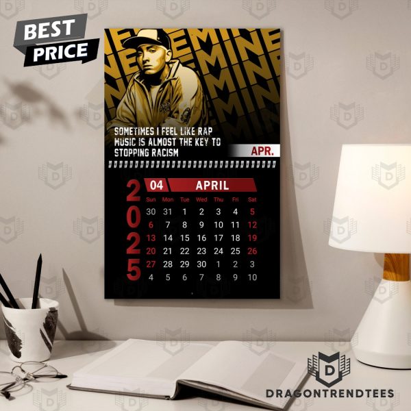 Eminem The Death Of Slim Shady 2025 Calendar