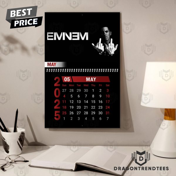 Eminem The Death Of Slim Shady 2025 Calendar