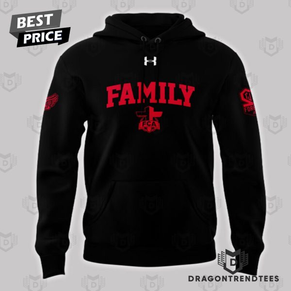 Family Forever Utah Utes Football Hoodie – Black