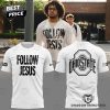 Follow Jesus Ohio State Buckeyes 3D T-Shirt – Red