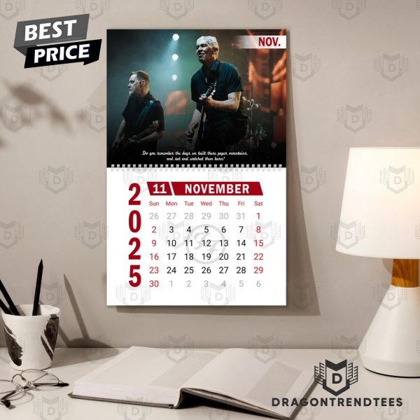 Foo Fighters Happy 2025 Calendar