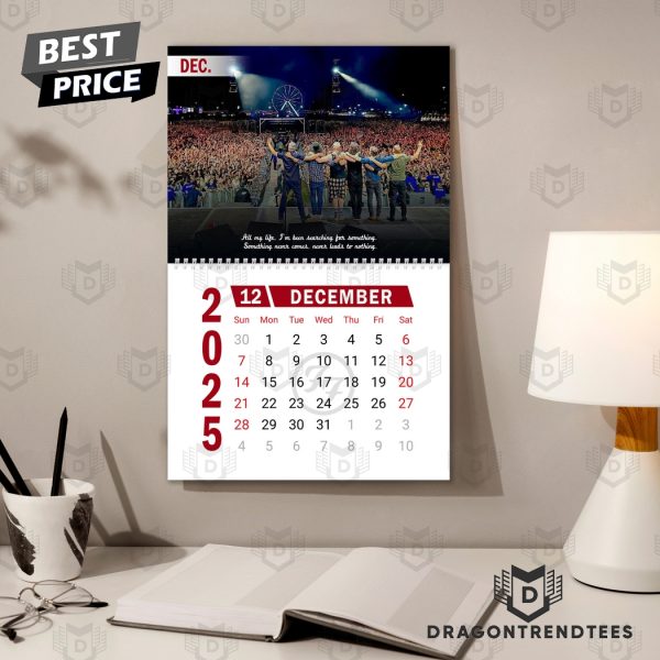 Foo Fighters Happy 2025 Calendar