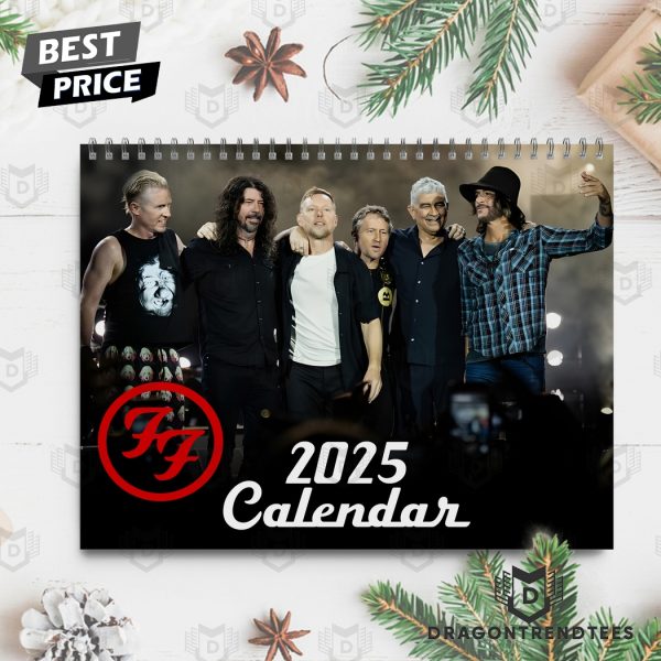 Foo Fighters Happy 2025 Calendar