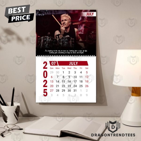 Foo Fighters Happy 2025 Calendar