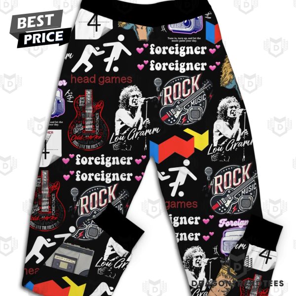 Foreigner Lou Gramm Pajamas Set