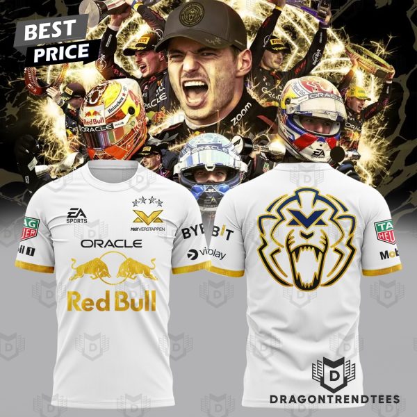 FOURTH World Championship 2024 Max Verstappen 3D T-Shirt